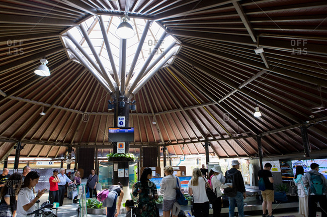 Koh Samui, Thailand - October 6, 2017: Koh Samui Airport, Thailand