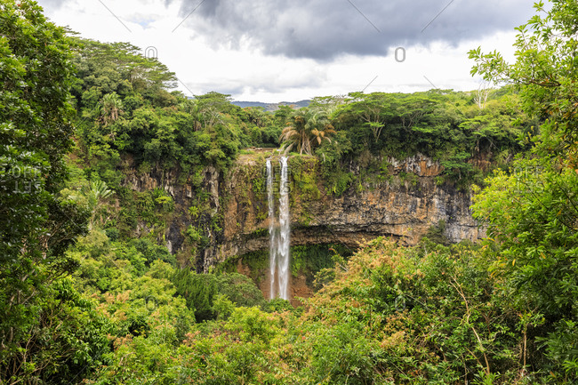 Mauritius- Chamarel- Chamarel waterfall