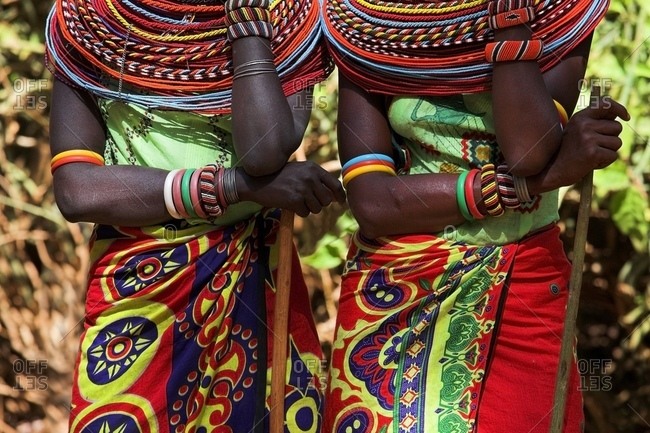 July 24, 2006: Samburu Women Dancing; Kenya