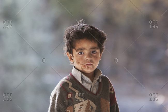 November 8, 2005: Boy, Shigar, Northern Areas, Pakistan