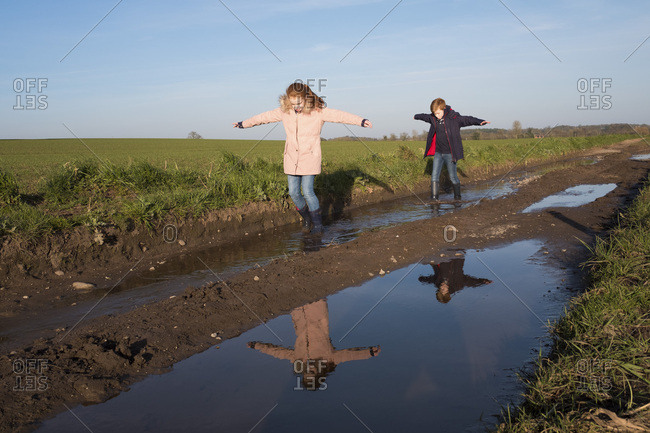 teenage wellies