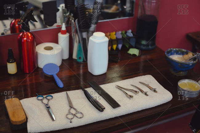 barber tools set