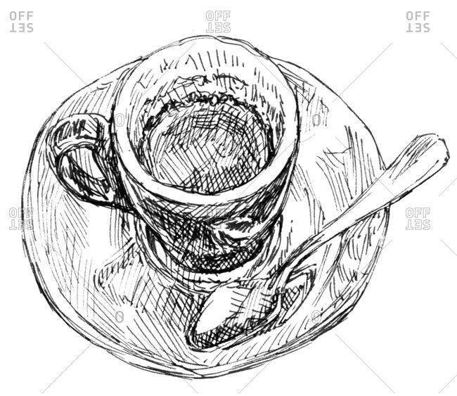 Coffee sketch