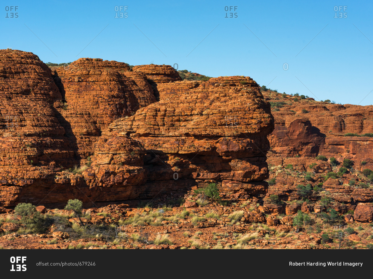 The Domes of Watarrka (Kings Canyon), Northern Territory, Australia, Pacific