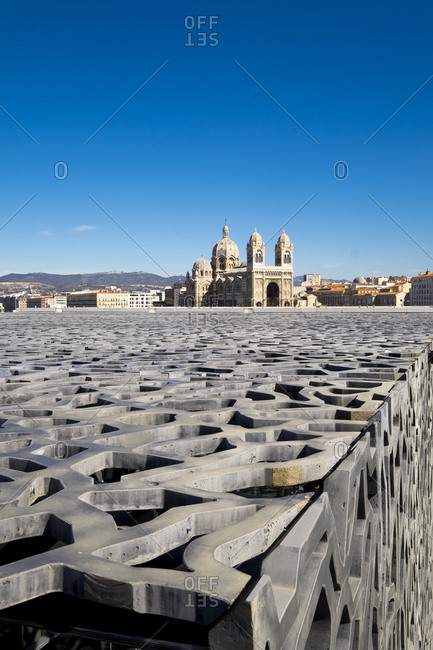 Marseille, France - March 7, 2017: Museum of European and Mediterranean Civilizations in France