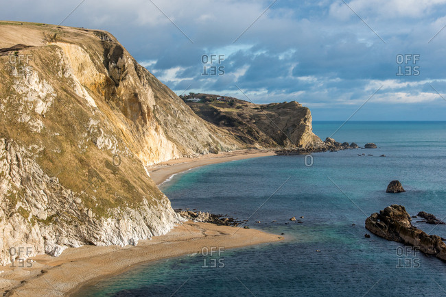 Man o War Cove, Jurassic Coast, UNESCO World Heritage Site, Dorset, England, United Kingdom, Europe