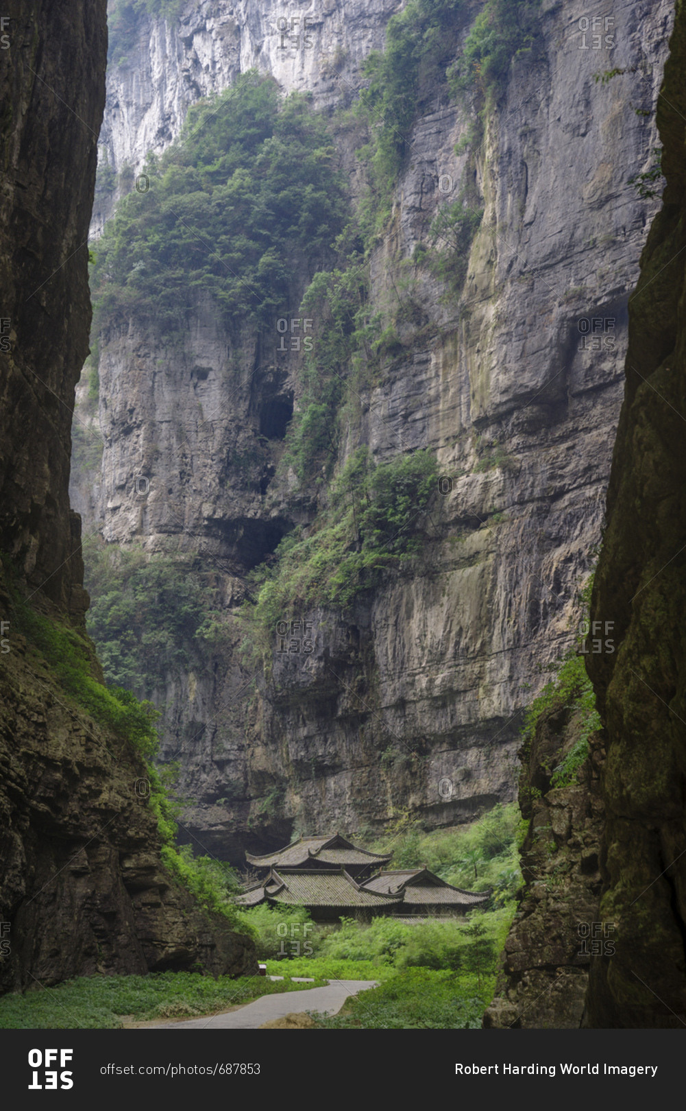 Three Natural Bridges of the Wulong Karst geological park, UNESCO World