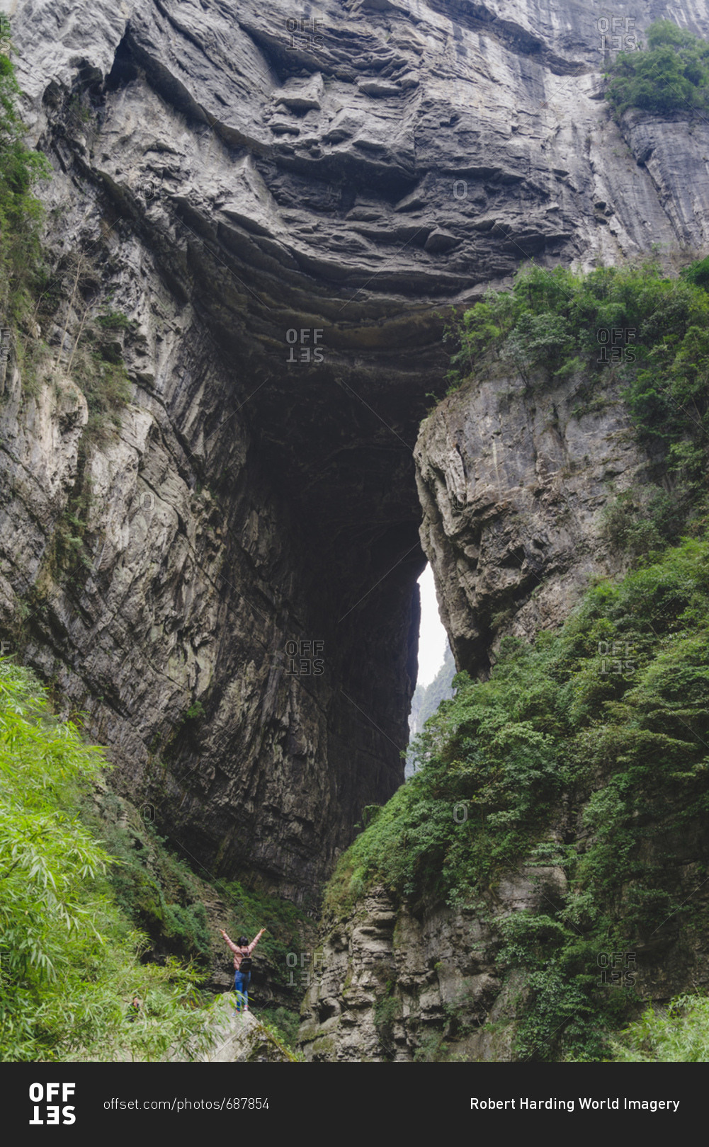 Three Natural Bridges of the Wulong Karst geological park, UNESCO World