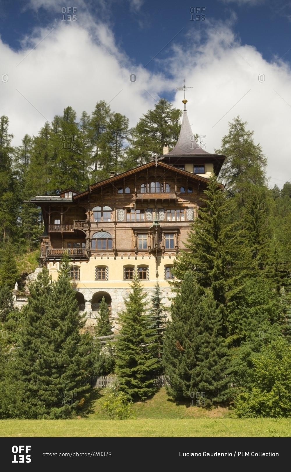 One Of The Oldest Typical House In St Moritz Engadine Canton Of Grisons Switzerland Europe One Of The Oldest Typical House In St Moritz Engadine Canton Of Grisons Switzerland Europe