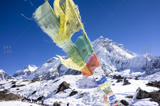 Prayer Flags, Everest Region, Nepal