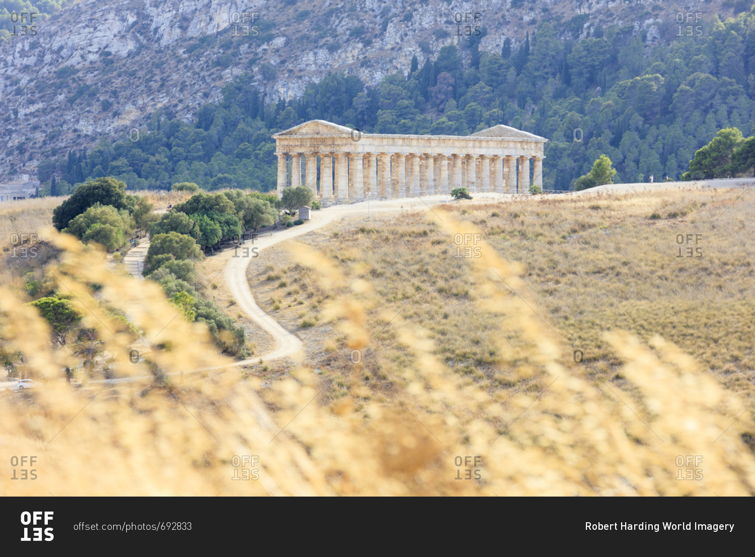 Temple of Segesta, Calatafimi, province of Trapani, Sicily, Italy, Europe