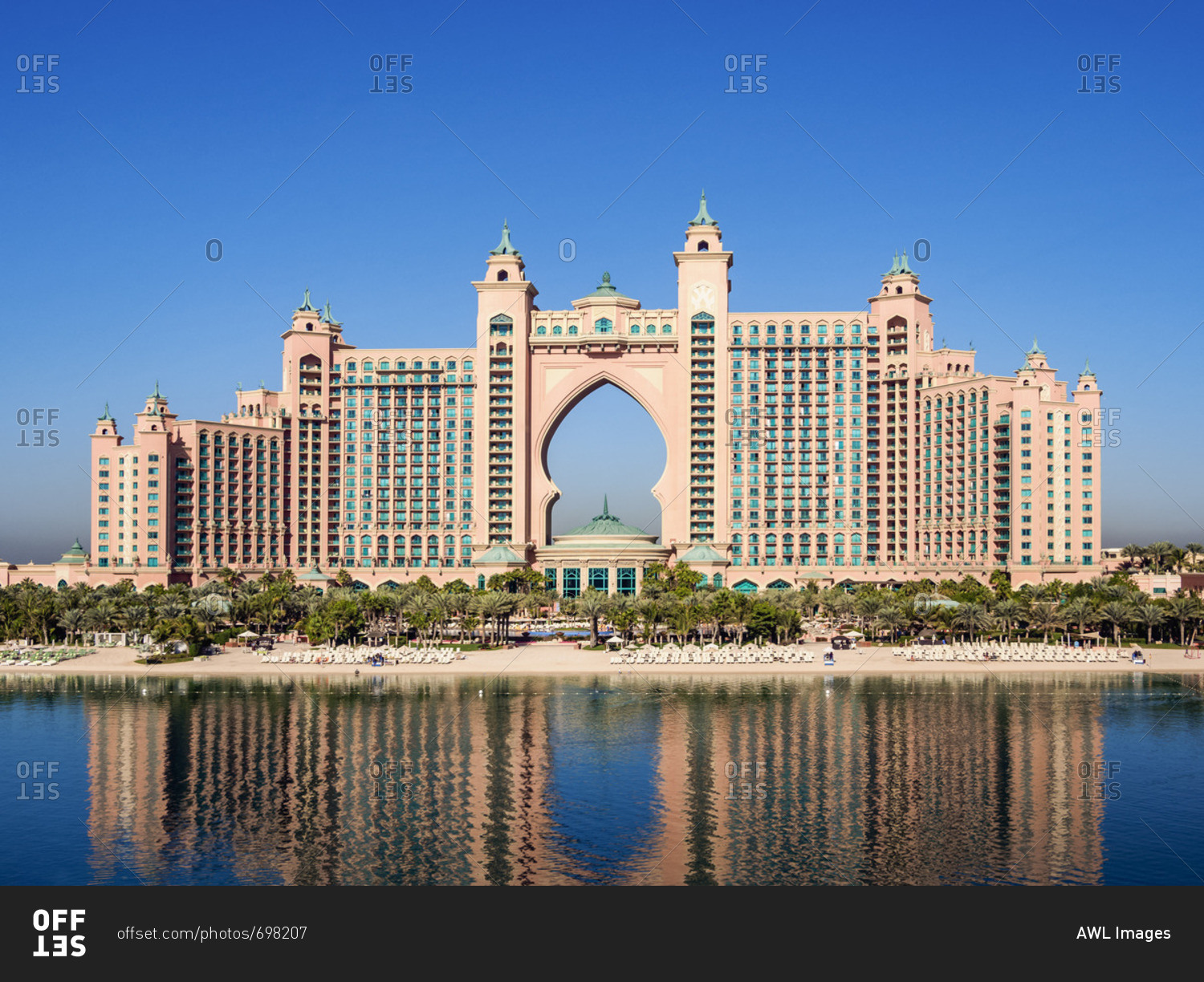 jumeirah palm hotels