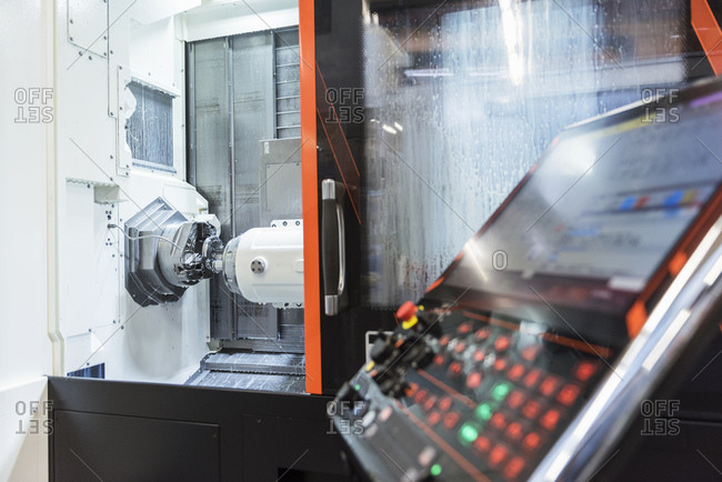 Control and machine in factory