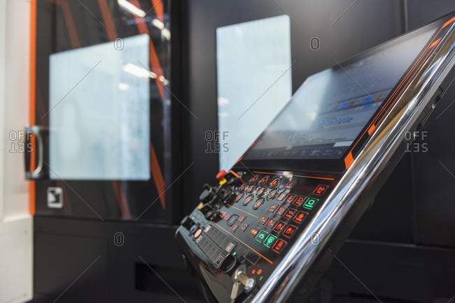 Machine control in factory