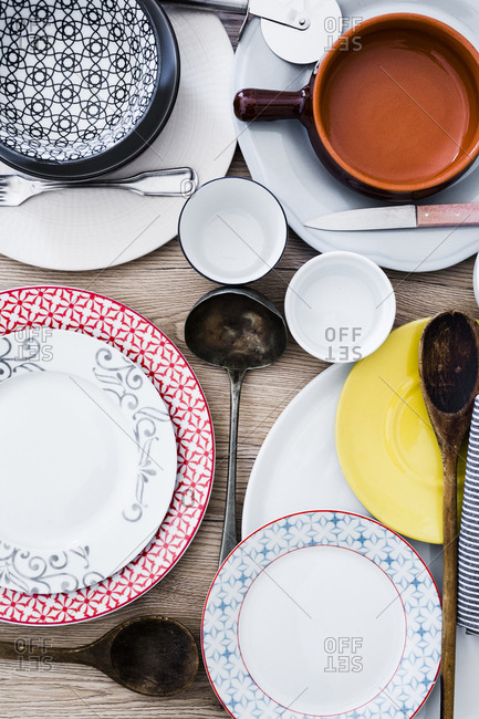 Place setting- chaos - Offset Collection
