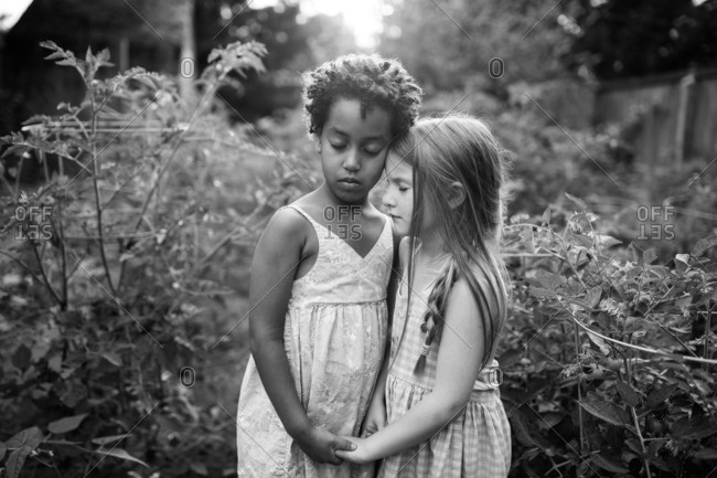 Black White Hand Child Stock Photos Offset