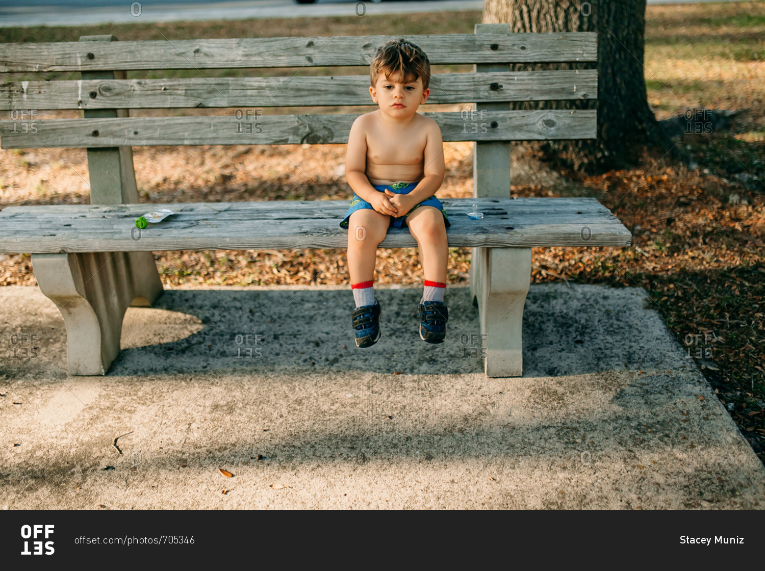 Childs 2024 park bench