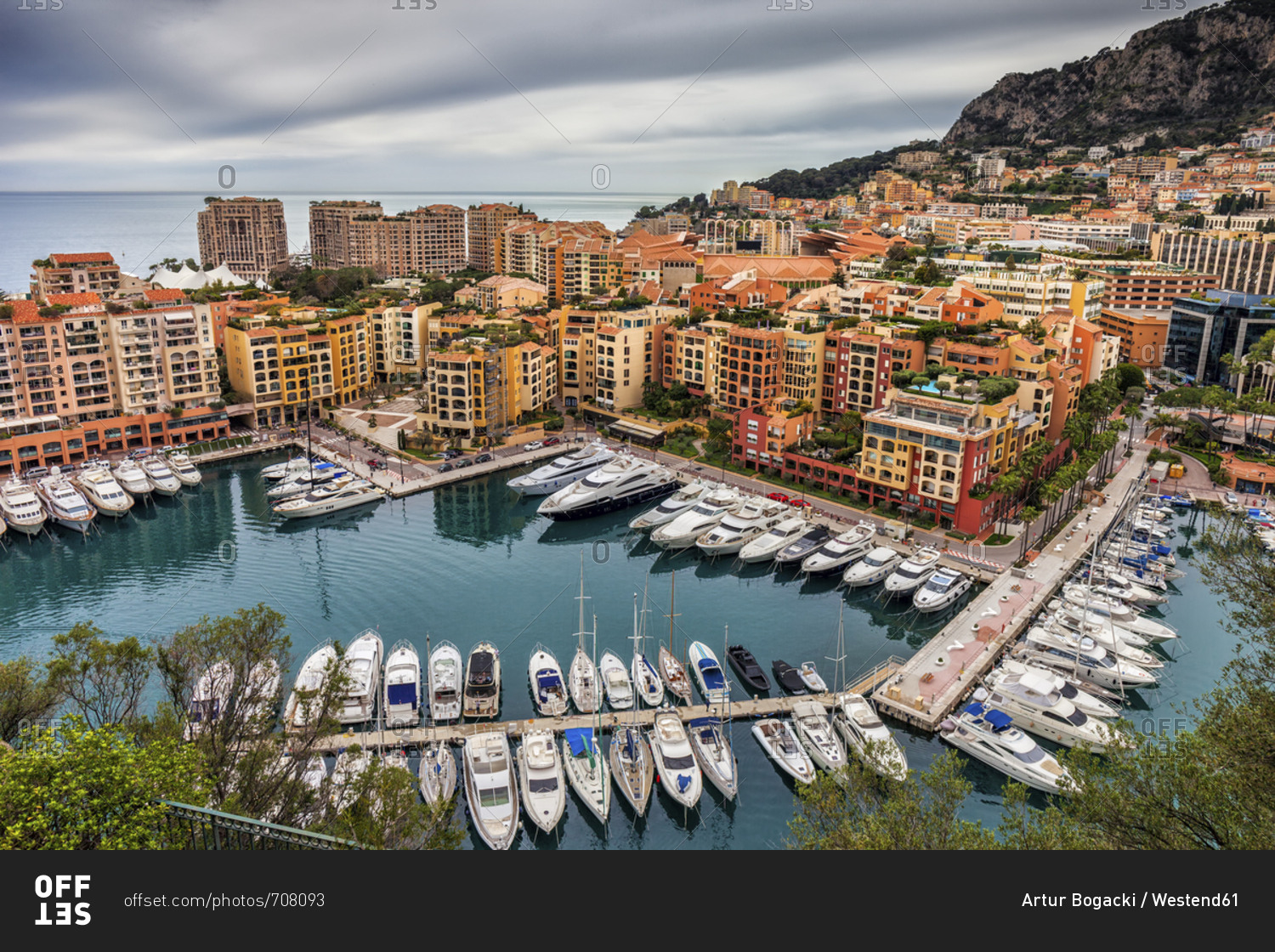Principality of Monaco- Monaco- Monte Carlo- Fontvieille- Port de Fontvieille