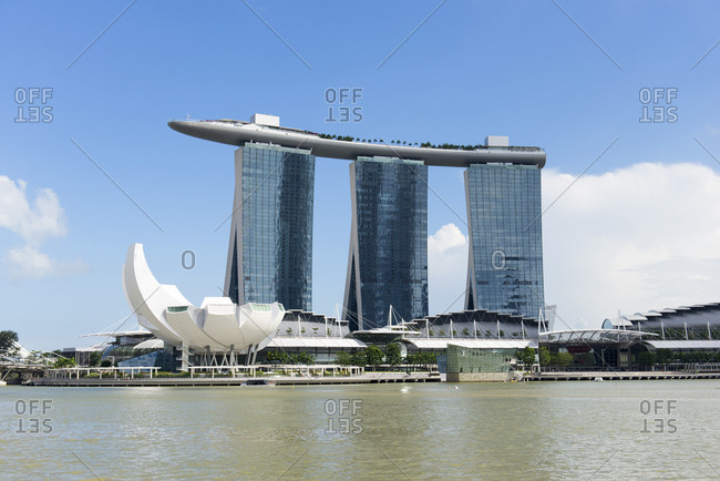 Singapore - February 13, 2013: Marina Bay Sands Hotel