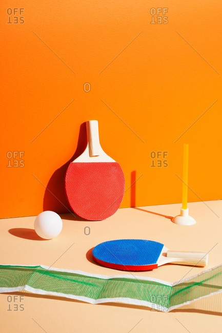 ping pong background stock photos - OFFSET