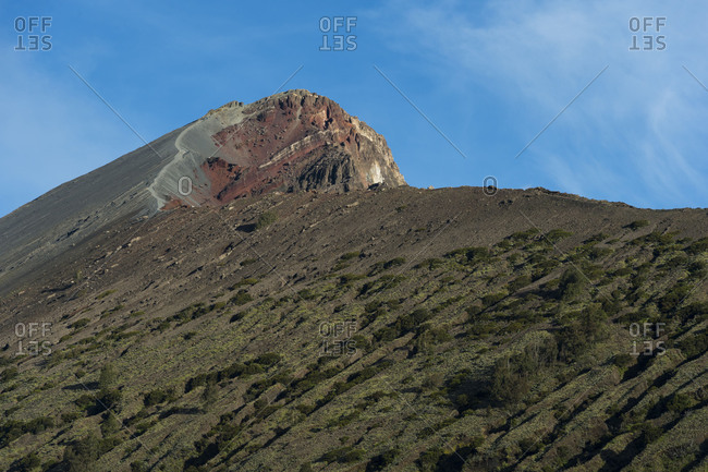 The summit of the Gunung Rinjani