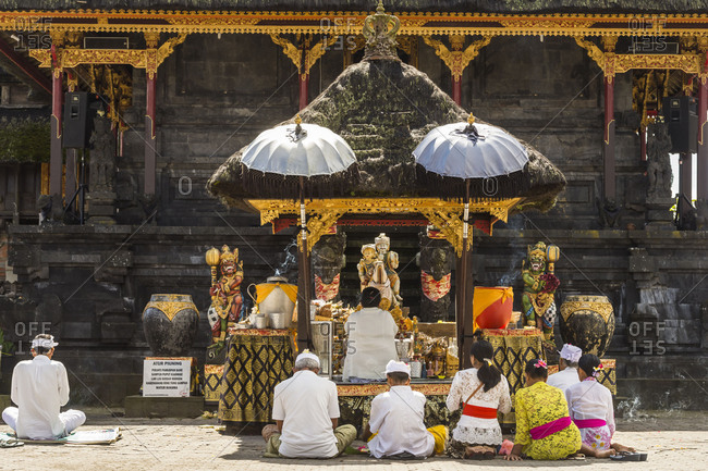 May 24, 2017: The temple Pura Ulun Danu Batur