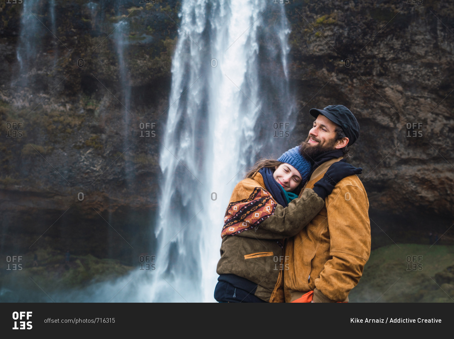 Maine Waterfall Engagement Session - Alexsandra Wiciel Photography