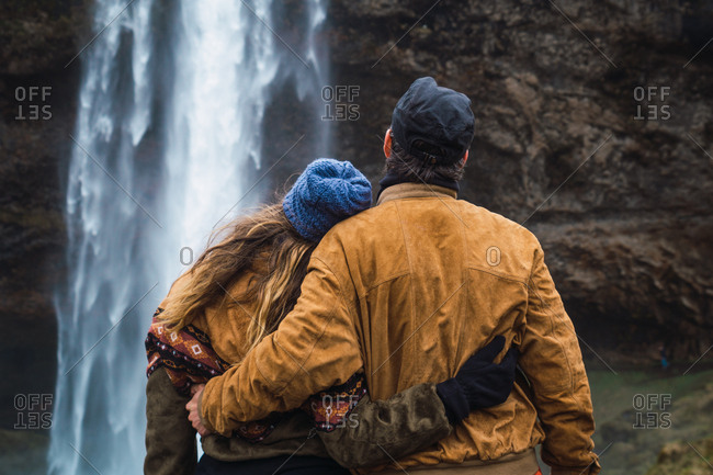 Maine Waterfall Engagement Session - Alexsandra Wiciel Photography