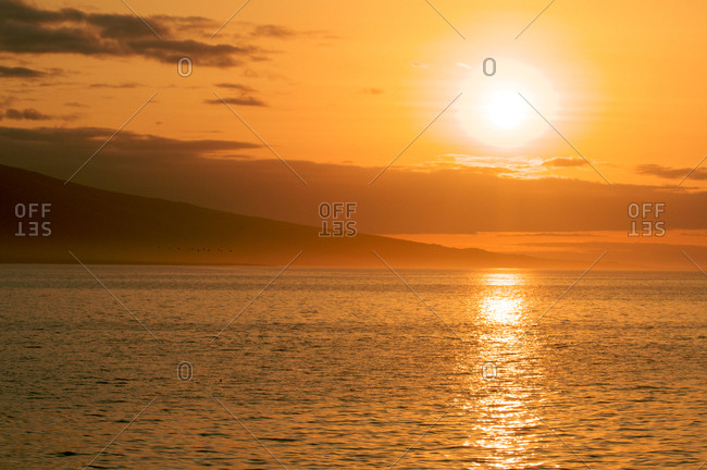 Sundown in Galapagos