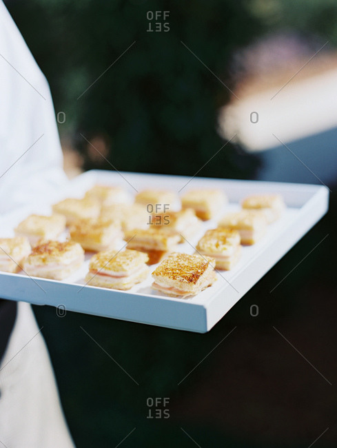 Snacks At A Wedding Reception Stock Photo Offset