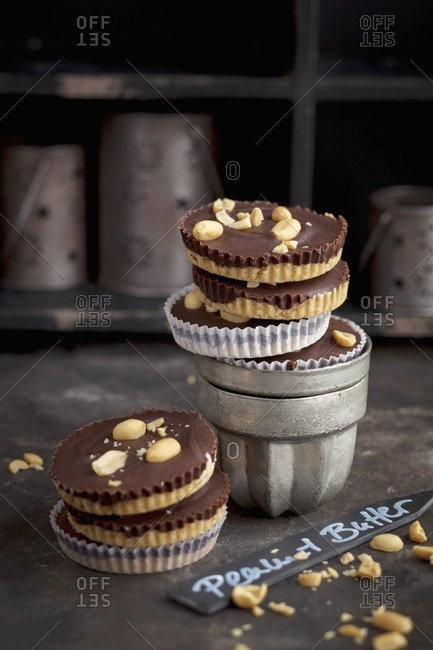 Peanut butter biscuits for Christmas
