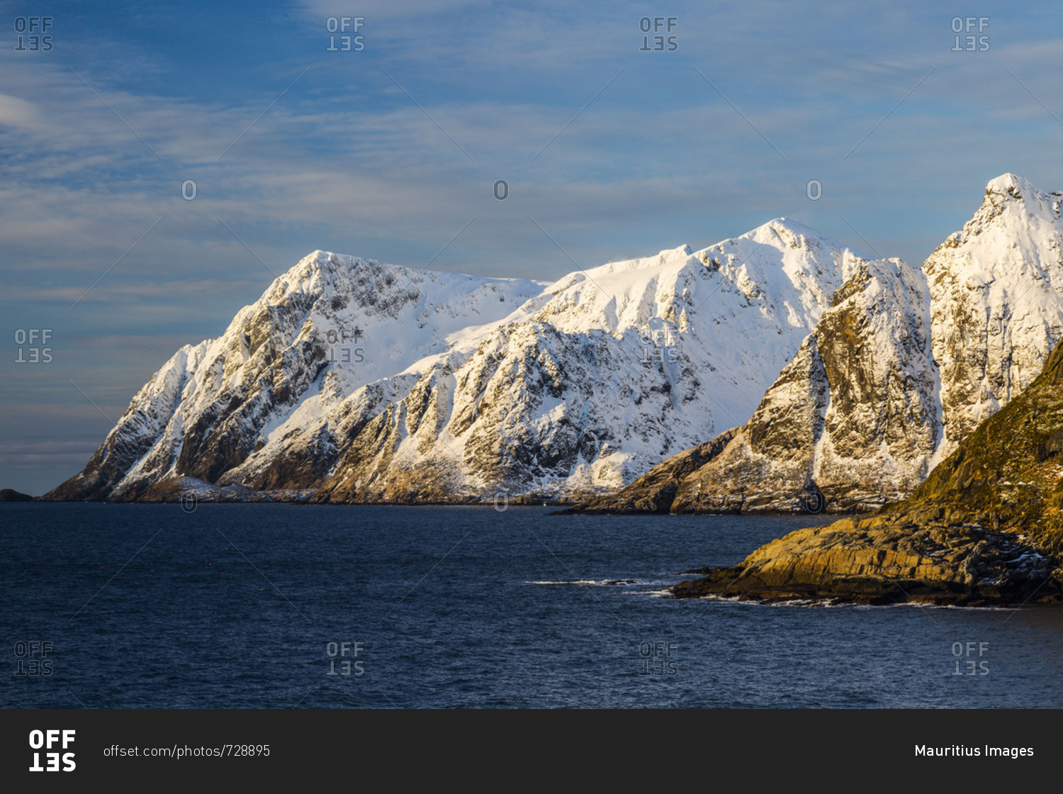 Europe, Norway, Nordland, Lofoten, Winter