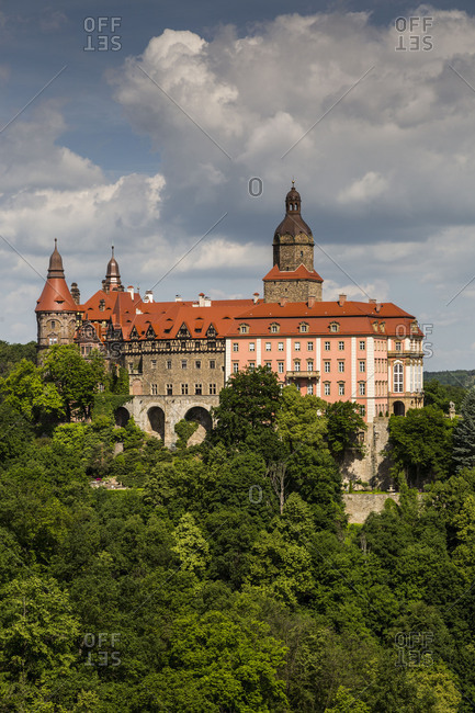 Europe, Poland, Lower Silesia, Schloss Fürstenstein, Ksiaz