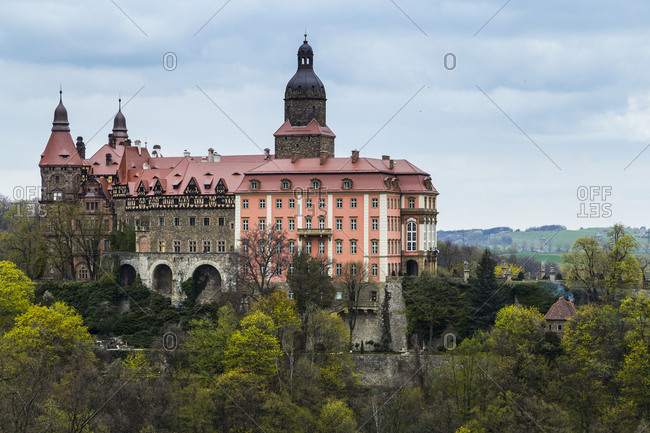 Europe, Poland, Lower Silesia, Schloss Fürstenstein, Ksiaz