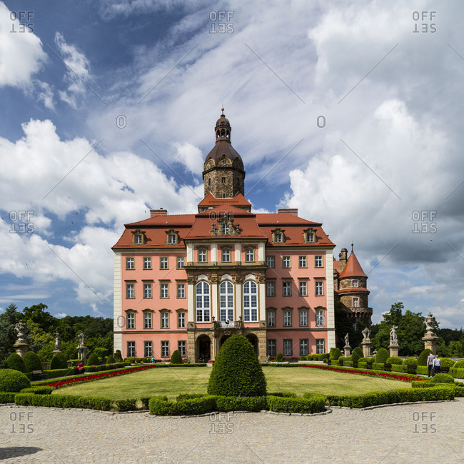 Europe, Poland, Lower Silesia, Schloss Fürstenstein, Ksiaz