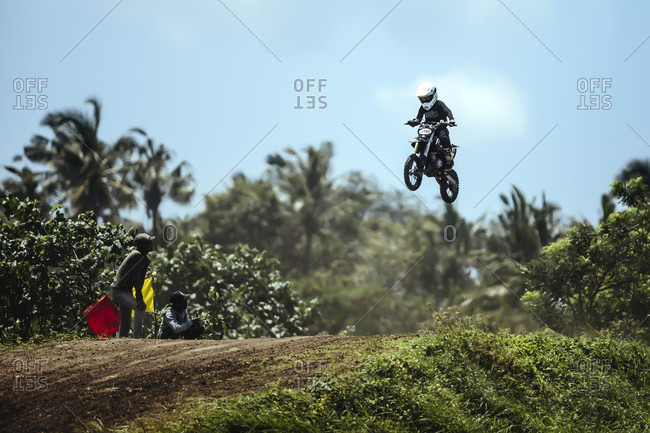 October 13, 2017: Deus Ex Machina motocross competition, Canggu, Bali, Indonesia