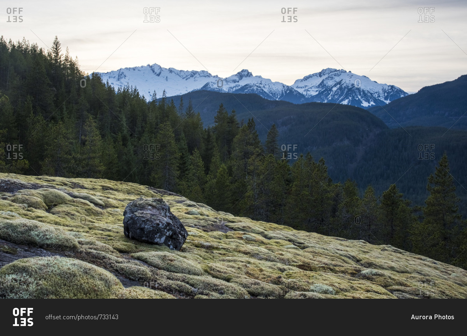 Tantalus mountain range, Squamish, British Columbia, Canada
