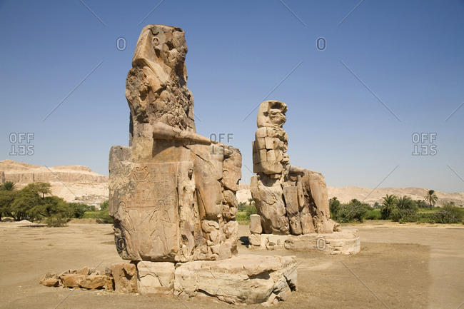 Colossi of Memnon, Luxor, Egypt