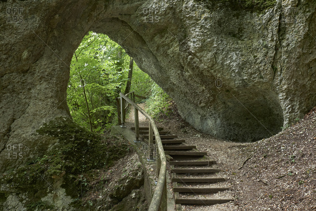 Germany- Inzigkofen- rock tunnel