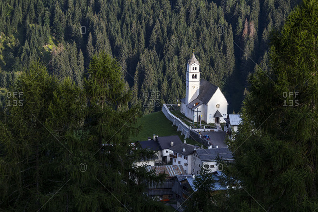 Europe, Italy, Alps, Dolomites, Veneto, Belluno, Colle Santa Lucia