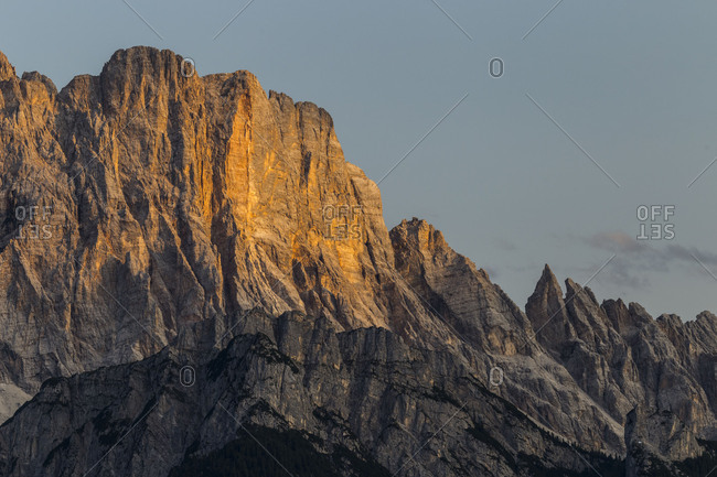 Europe, Italy, Alps, Dolomites, Veneto, Belluno, Colle Santa LuciaCivetta