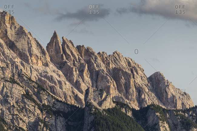 Europe, Italy, Alps, Dolomites, Veneto, Belluno, Colle Santa LuciaCivetta