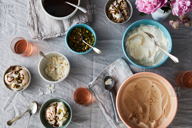 Ice cream sundae - Offset Collection
