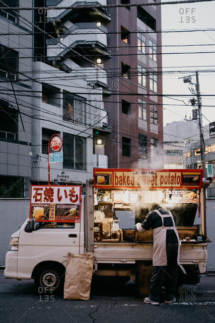 Food Truck Japan Stock Photos Offset