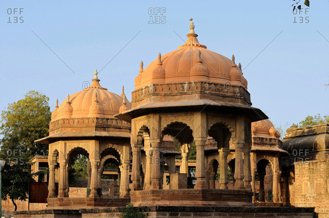 India, Rajasthan, necropolis of the maharajas in Mandore