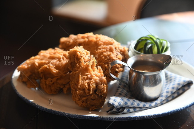 Fried chicken pieces - Offset Collection