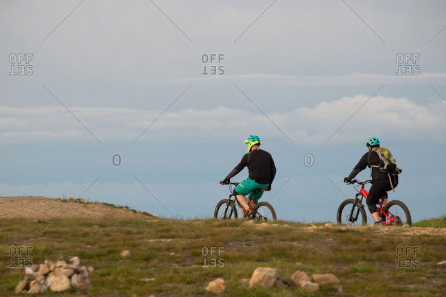 August 30, 2017: Mountain bikers, Lapland
