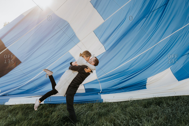 hot kissing couple stock photos - OFFSET