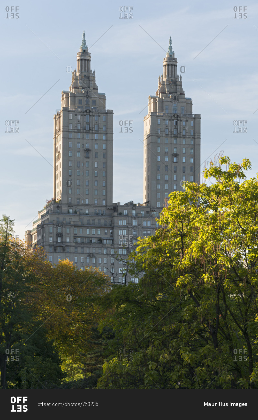 San Remo Towers, Central park, Manhattan, New York city, New York, the ...