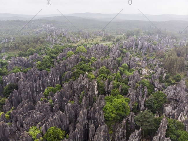 China- Shilin- Stone forest